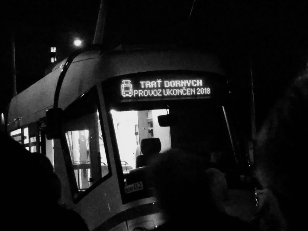 Poslední jízda šaliny po Dornychu