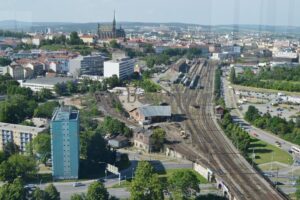 Brno uvnitř železničního uzlu