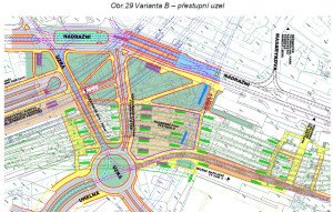 Vedení MHD ve variantě nádraží Pod Petrovem