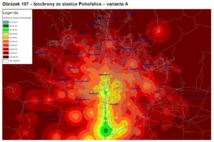Izochrony Pohořelice