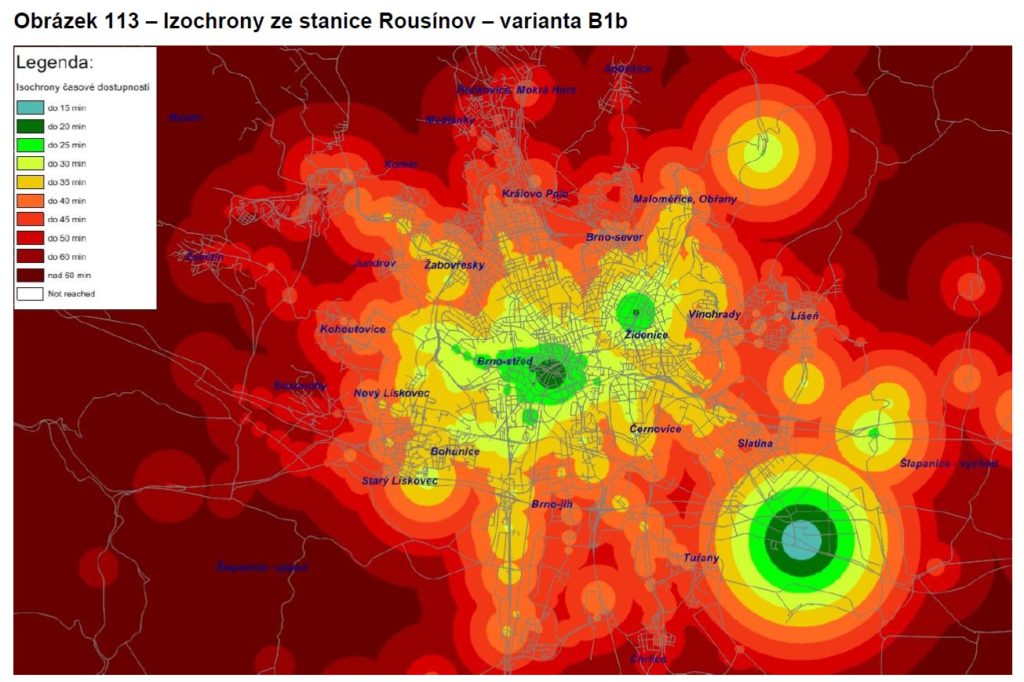 Izochrony Rousínov
