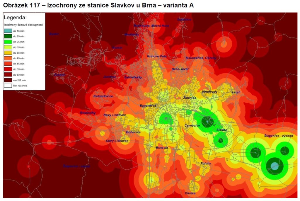 Izochrony Slavkov
