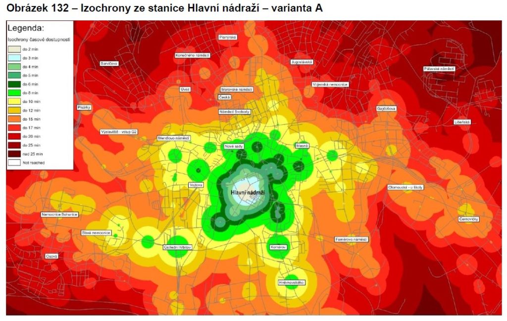 Izochrony Řeka
