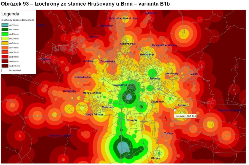 Izochrony Hrušovany