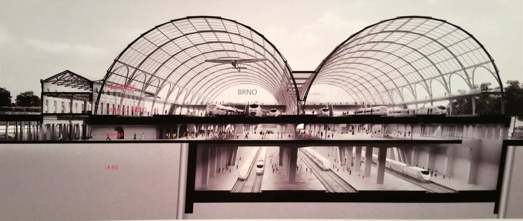 Soutěžní návrhy o nádraží v centru Brna: M. Amerika