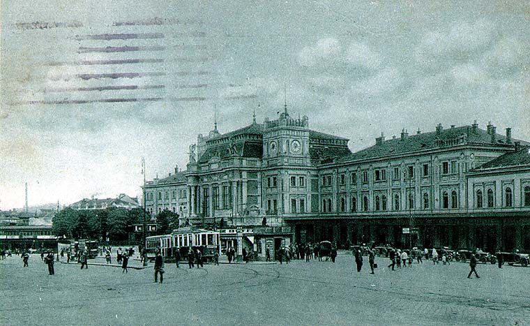 Brno hlavní nádraží, 1922
