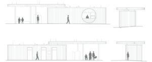 Návrh konečné autobusu v Jundrově: PROAM ARCHITEKTI