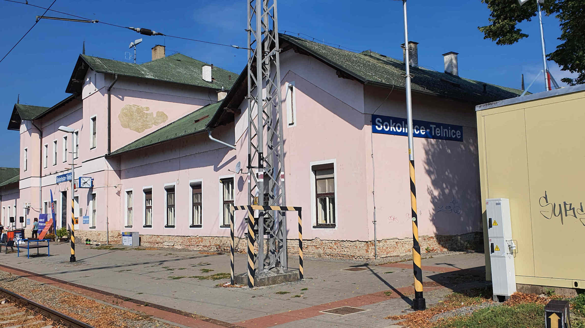 Rekonstrukce žel. stanice Sokolnice-Telnice