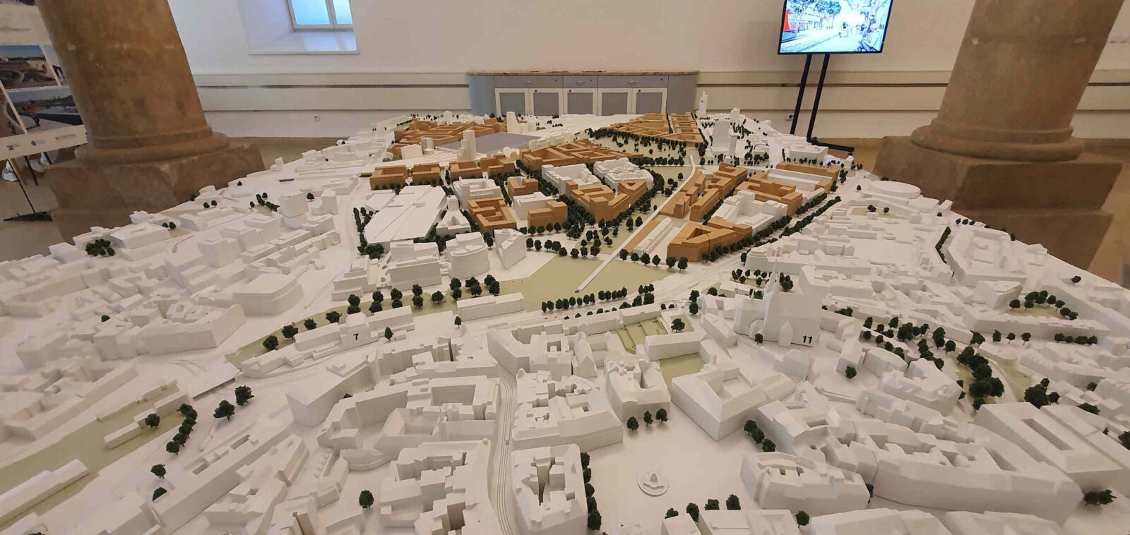 Aktualizovaný model nové jižní čtvrti města Brna, říjen 2023 Nová radnice