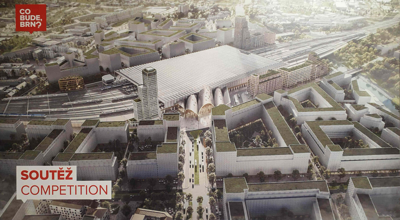 Aktualizace návrhu nového brněnského nádraží
