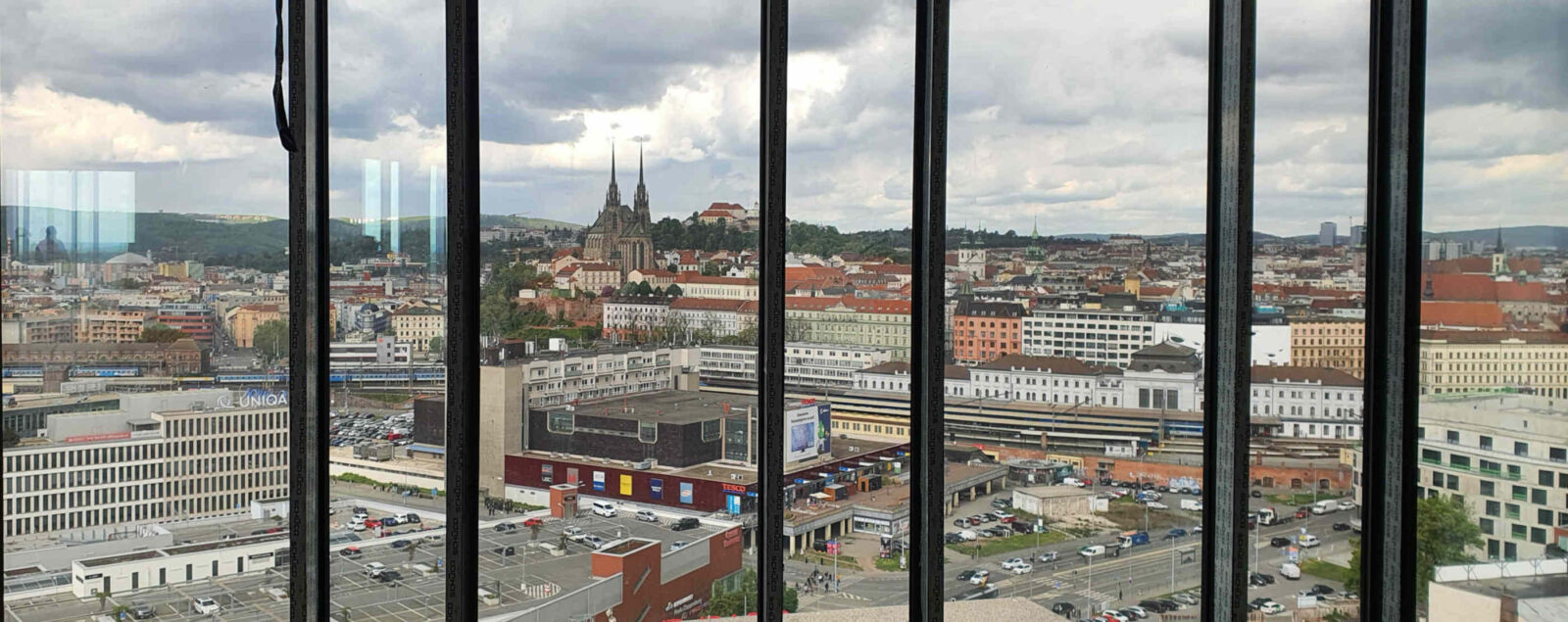 Nová Vlněna, prohlídka areálu v dubnu 2024. Budova I