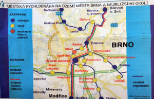 Brněnská „rychlodráha“ se 13 zastávkami