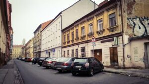 Plánovaná původní trasa Nové městské třídy, listopad 2017