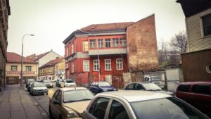 Plánovaná původní trasa Nové městské třídy, listopad 2017