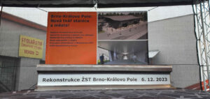 Zahájení modernizace nádraží v Brně-Králově Poli