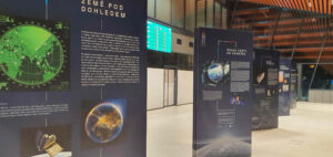 Nádraží Brno Královo Pole při cestě do vesmíru