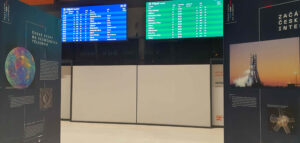 Nádraží Brno Královo Pole při cestě do vesmíru