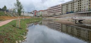 Rullerovo nábřeží v Brně v říjnu 2025