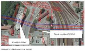 Trasování diametru dle Studie 2011