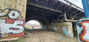 Havárie viaduktu nad řekou Svratkou