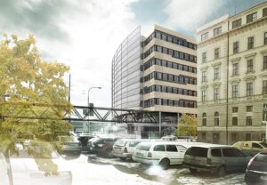 Vizualizace nového městského paláce 2018