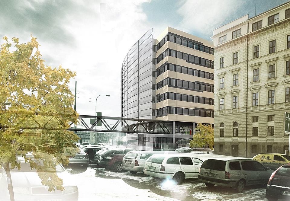 Vizualizace nového městského paláce 2018