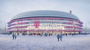 Vizualizace T-Mobile ARENA Brno