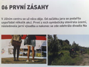 První zásahy do území Trnité