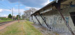 Zastávka Brno-Černovice, stav v květnu 2021