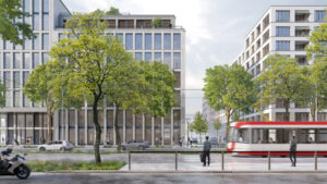 Navržená podoba spojnice historického jádra Brna a nového hlavního nádraží.