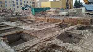 Výstavba na ulici Trnitá v Brně