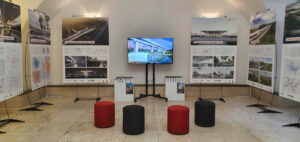 Z výstavy VRT // ŽUB: Rychlovlaky v Brně