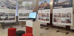 Z výstavy VRT // ŽUB: Rychlovlaky v Brně