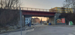 Most nad ulici Jílková