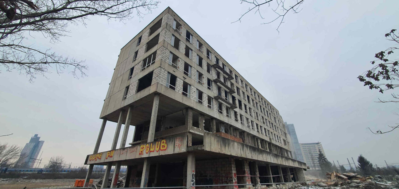 Železniční poliklinika ve Štýřicích v lednu 2026