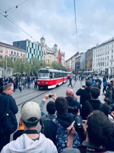 Loučení se šalinami K2 v Brně