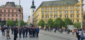 Loučení se šalinou K2 v Brně