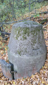 Bunkr pro jendoho muže, tzv. Einmannbunker