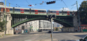 Vídeň, původní most Stadtbahnu, dnes linka metra U6.