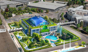 Green planet vizualizace pavilonu C